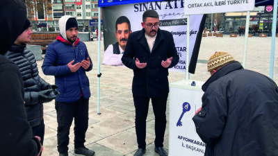 Anahtar Parti Afyonkarahisar İl Başkanlığı, suikast sonucu hayatını kaybeden Sinan