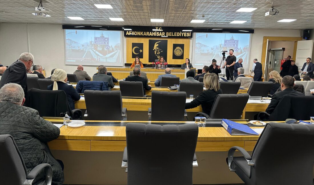 Afyonkarahisar Belediyesi 2026 Yılının İlk Meclis Toplantısını Gerçekleştirdi Afyonkarahisar Belediyesi, 2026 yılının ilk olağan Belediye Meclisi Toplantısını Belediye
