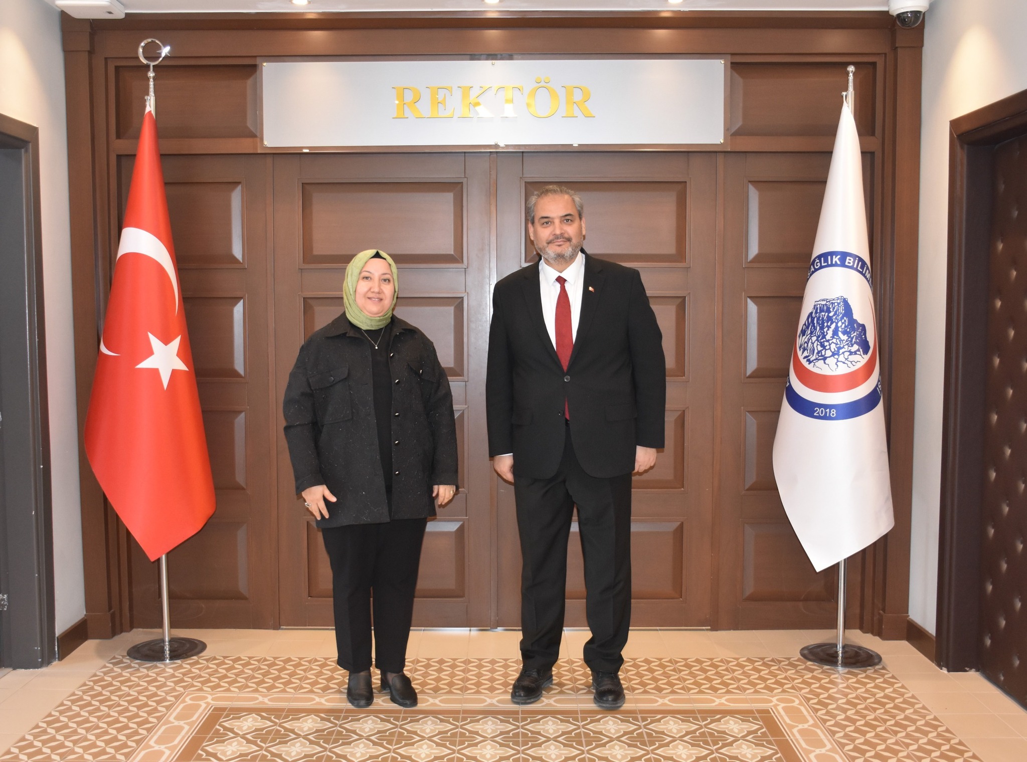 İscehisar Belediye Başkanı Seyhan Kılınçarslan, Afyonkarahisar Sağlık Bilimleri Üniversitesi (AFSÜ)