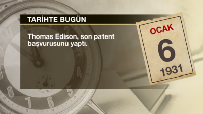 6 OCAK TARİH’TE BUGÜN