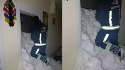 Sabaha karşı Adnan Menderes Mahallesi Sultan Sokak üzerinde bulunan iki