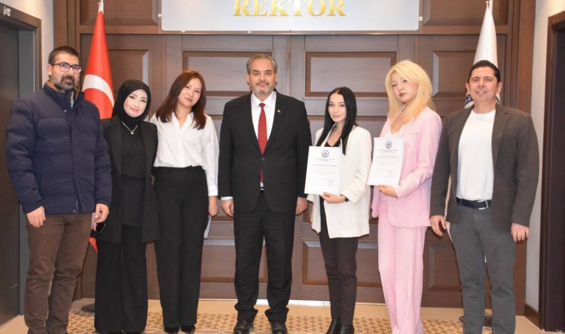 AFSÜ Rektörü Prof. Dr. Adem Aslan, Orhun Değişim Programı kapsamında