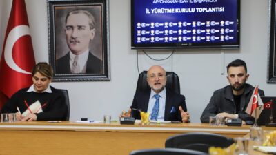 AK Parti Afyonkarahisar İl Başkanlığı, teşkilat çalışmalarını değerlendirmek ve yeni