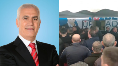 Bursa Büyükşehir Belediye Başkanı Mustafa Bozbey, Yıldırım ilçesinde vatandaşlarla buluştuğu