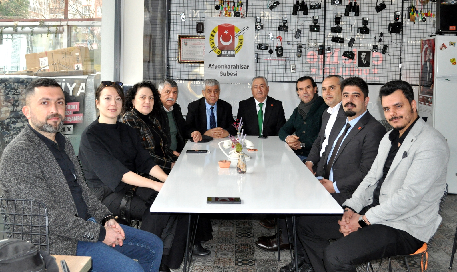 10 Ocak çalışan gazeteler günü nedeniyle Cumhuriyet Halk Partisi İl