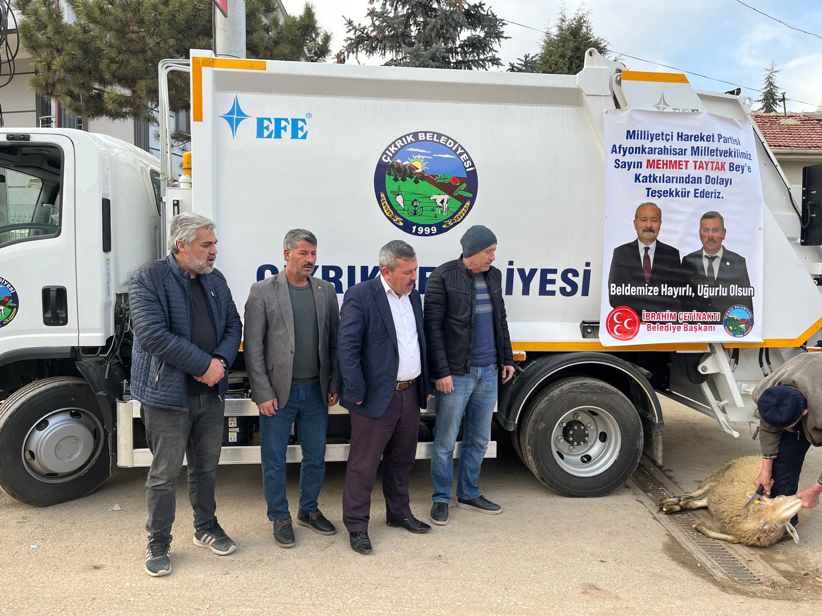 Çıkrık Belediyesi, temizlik hizmetlerinin daha hızlı ve etkin yürütülmesi amacıyla