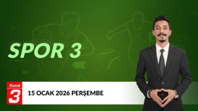 Mert Dokuzoğlu İle Spor Bülteni | 15 Ocak 2026 📶https://kanal3.com.tr/