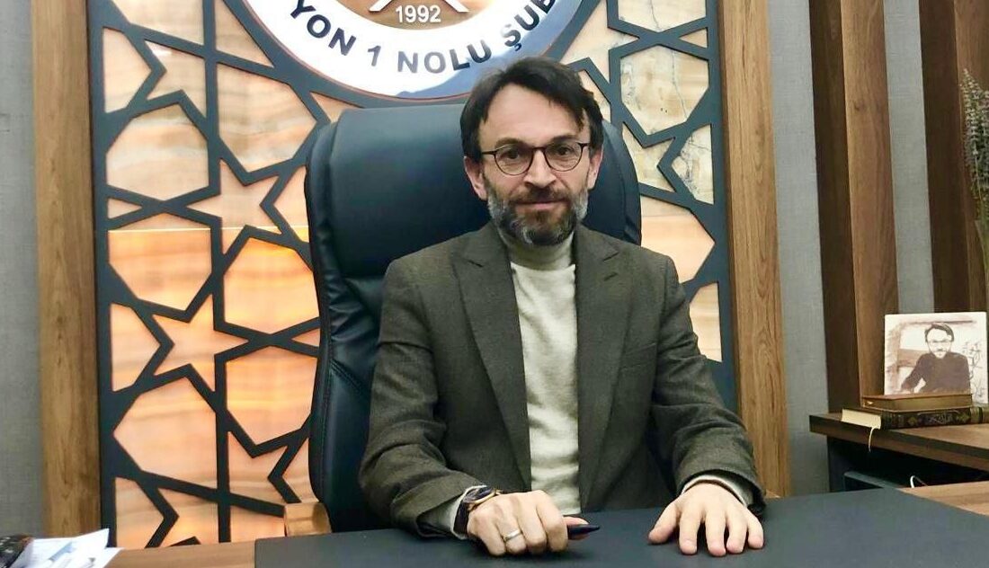 Eğitim Bir Sen Afyonkarahisar 1 Nolu Şube Başkanı Mustafa Arslan