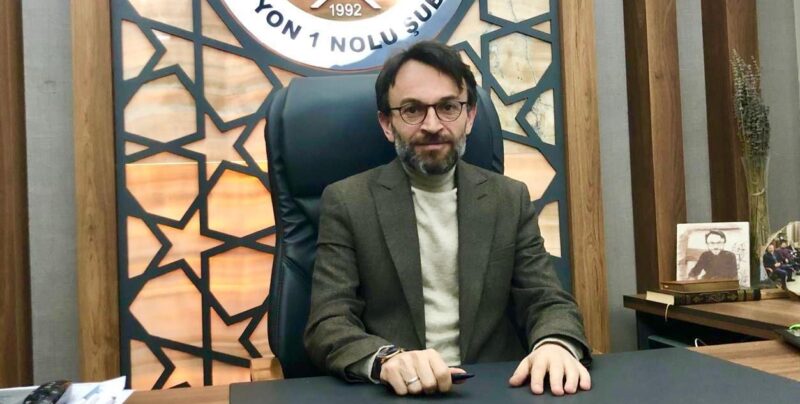 Eğitim Bir Sen Afyonkarahisar 1 Nolu Şube Başkanı Mustafa Arslan