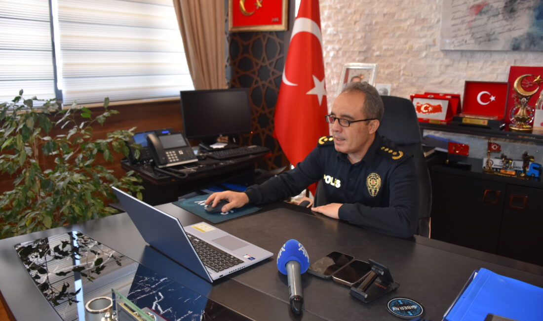 Afyonkarahisar Emniyet Müdürü Ahmet Birtan Erol, Anadolu Ajansının (AA) gözünden 2025'e