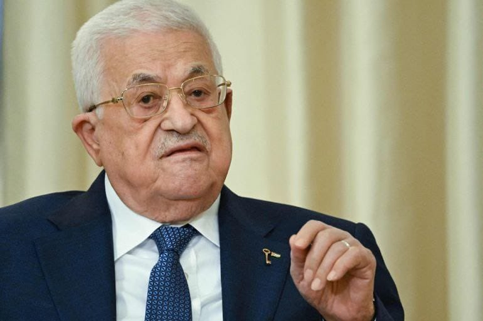 Filistin Devlet Başkanı Mahmud Abbas, Batı Şeria’nın Ramallah kentinde bulunan