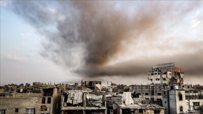İsrail ordusu, sabaha karşı Gazze Şeridi’nin çeşitli bölgelerine hava saldırıları