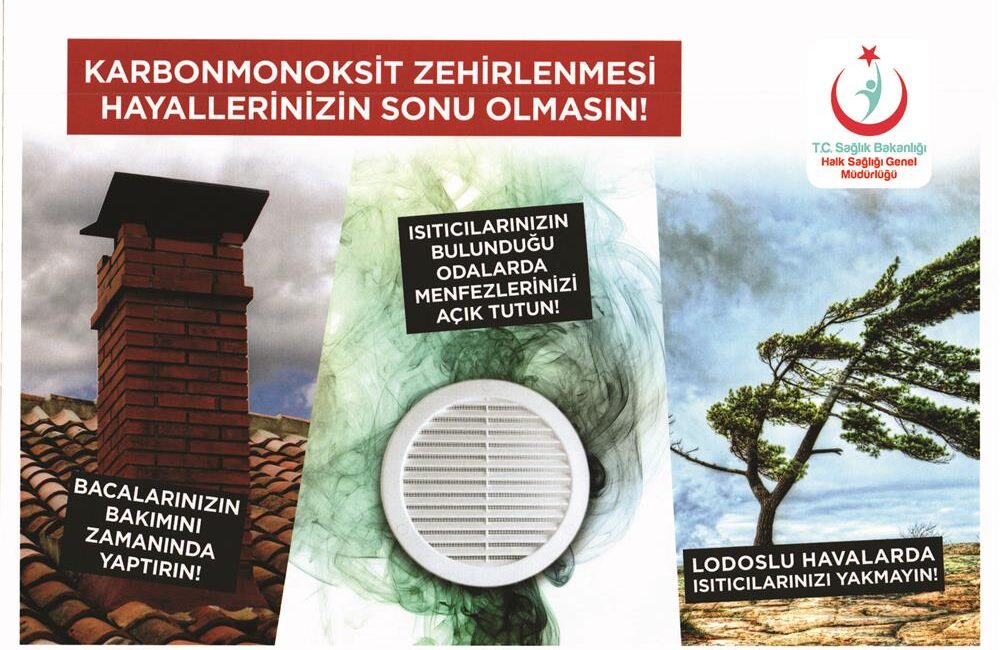 Afyonkarahisar İl Sağlık Müdürlüğü, kış mevsimiyle birlikte artış gösteren soba