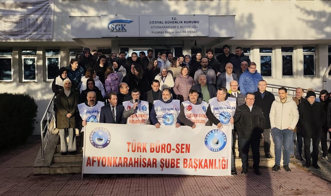 Türk Büro-Sen Afyonkarahisar Şube Başkanlığı, Yalova Sosyal Güvenlik Kurumu’nda görevi