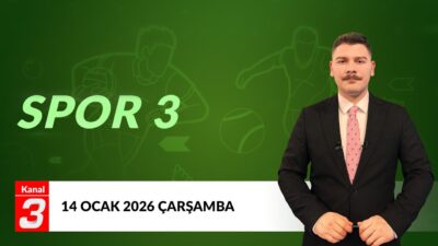 Can Bulut İle Spor Bülteni | 14 Ocak 2026 📶https://kanal3.com.tr/