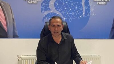 Büyük Birlik Partisi Afyonkarahisar Merkez İlçe Başkanı Yılmaz Adsız açıklanan