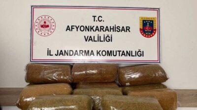 Afyonkarahisar İl Jandarma Komutanlığı ekipleri tarafından yürütülen yol kontrol ve