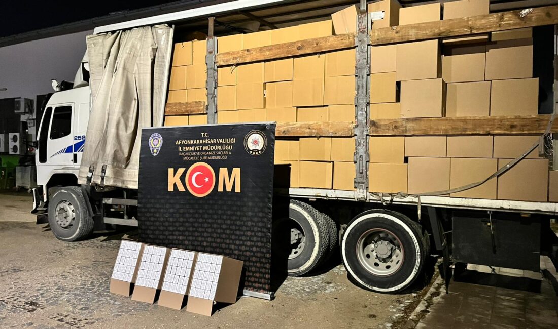 Gerçekleştirilen operasyonla, yasa dışı tütün ve tütün mamulleri ticaretinin önüne