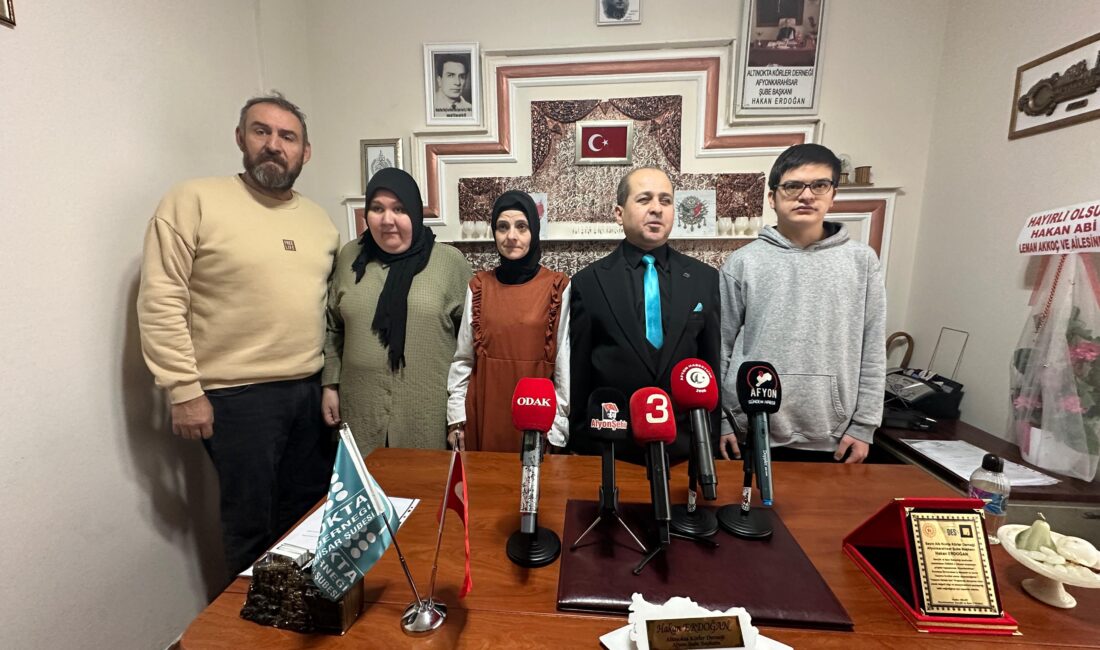 Altınokta Körler Derneği Genel Başkan Yardımcısı ve Afyonkarahisar Şube Başkanı