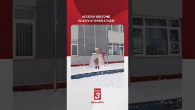 Sakarya’nın Kocaali ilçesinde kar yağışının ardından yürekleri ısıtan bir görüntü