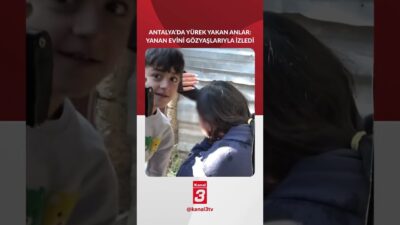 Antalya’nın Muratpaşa ilçesinde bir gecekonduda çıkan yangın, itfaiye ekiplerinin yaklaşık