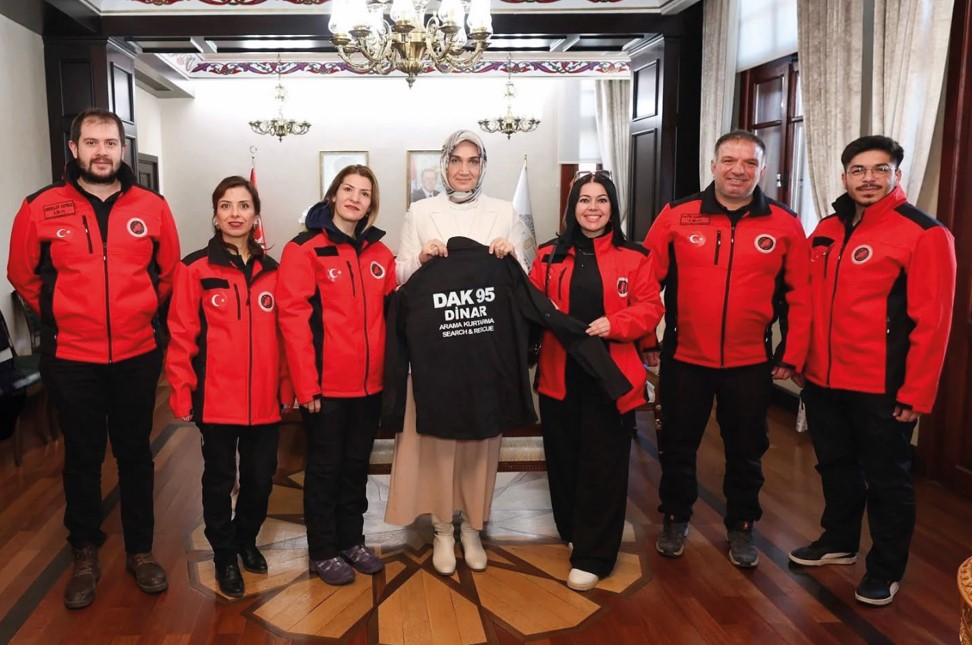 Gerçekleştirilen kabullerde, afet ve acil durumlara yönelik yürütülen gönüllü çalışmalar,