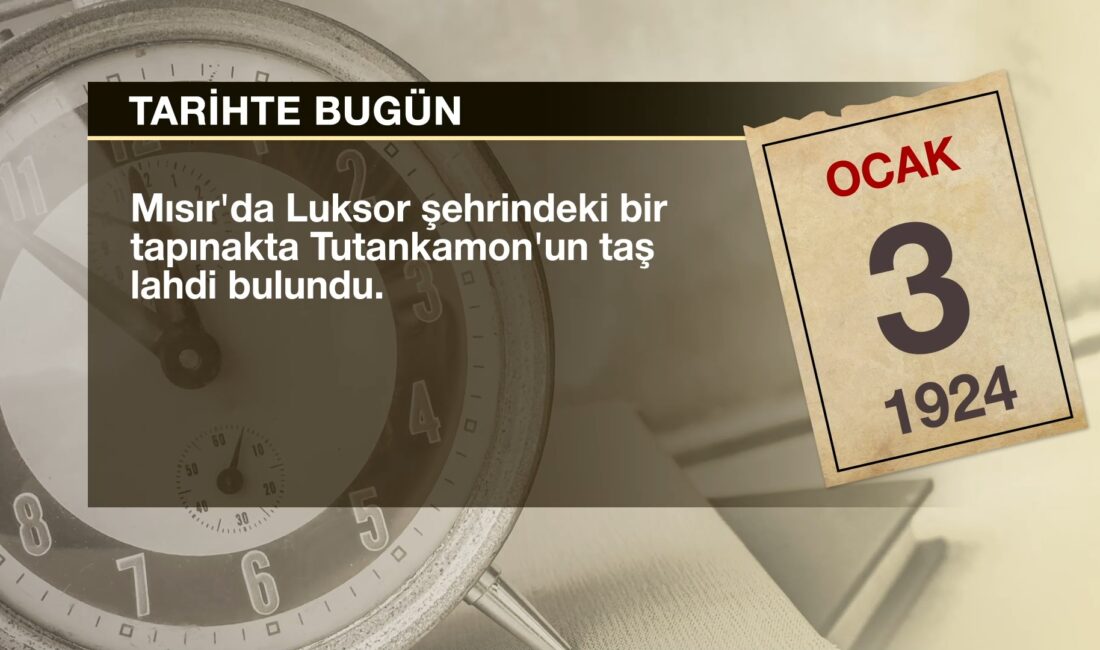 3 OCAK TARİH’TE BUGÜN İLGİNİZİ ÇEKEBİLİR Sıradaki Haber TARİH’TE BUGÜN