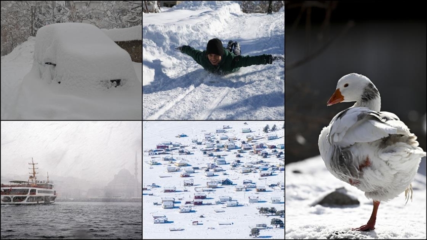 Soğuk havanın etkisine giren İstanbul’un bazı ilçelerinde ve yüksek kesimlerde