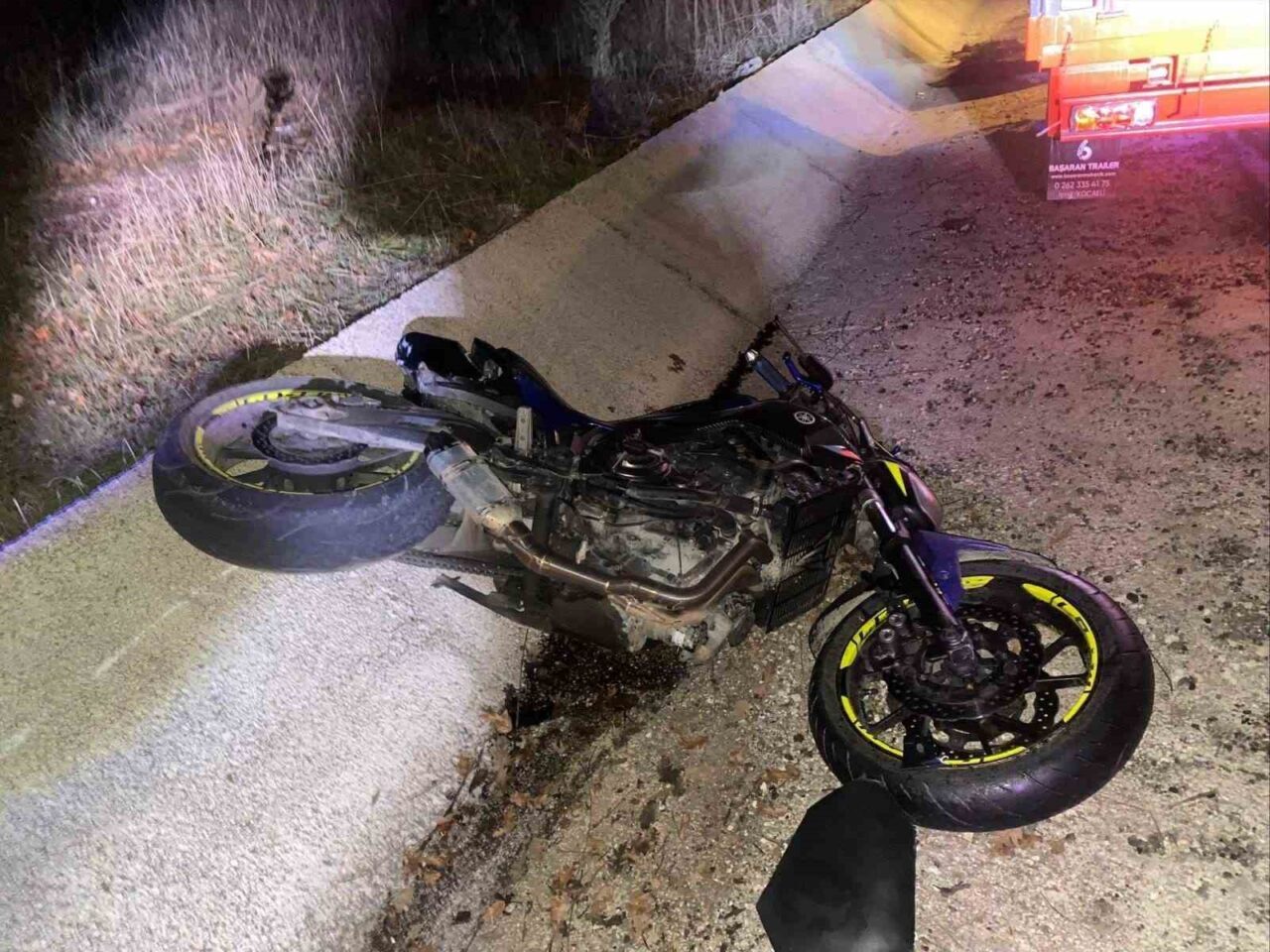 Bilecik’te meydana gelen motosiklet kazasında 1 kişi yaralandı.