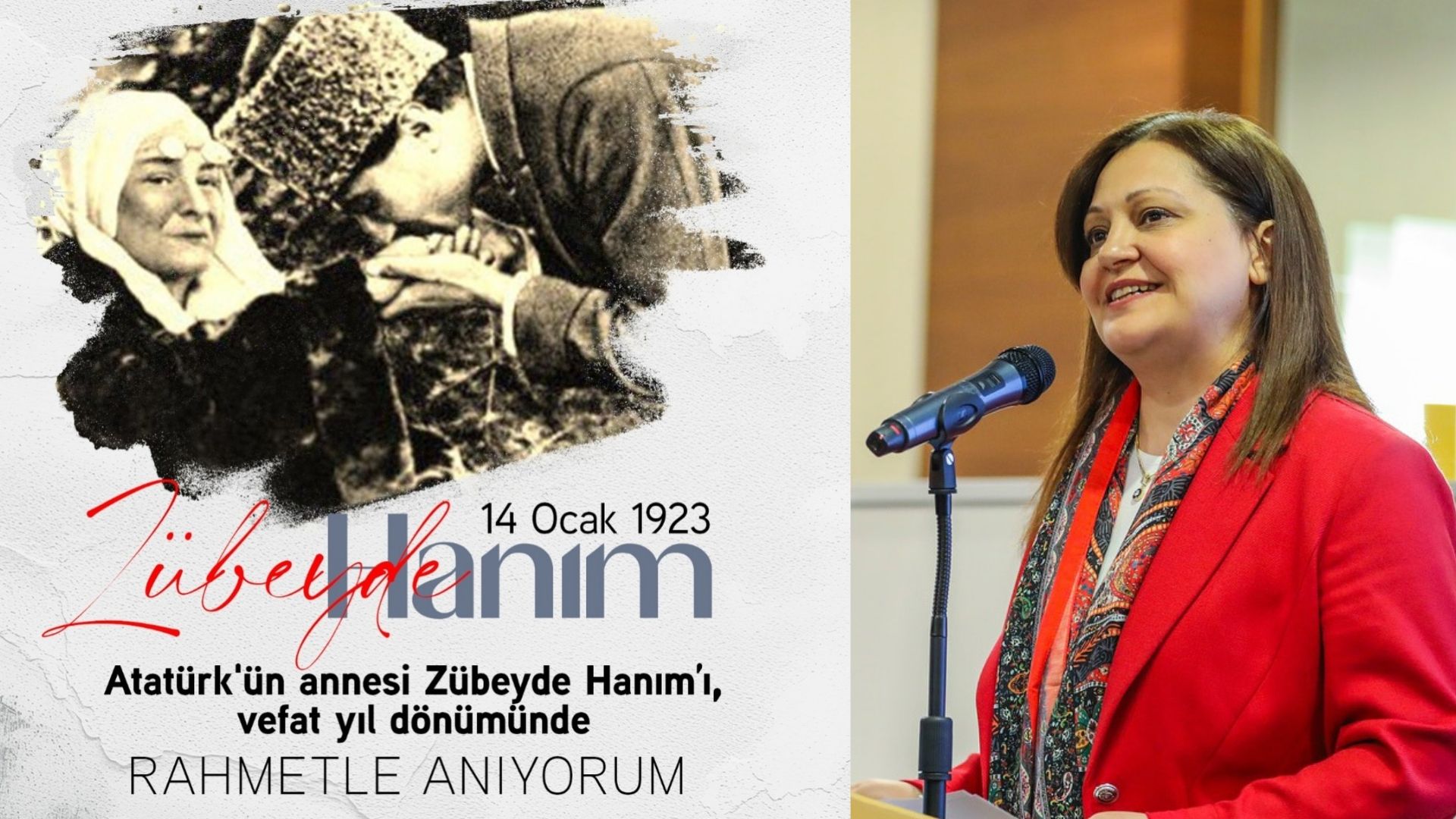 Afyonkarahisar Belediye Başkanı Burcu Köksal, Cumhuriyetimizin Kurucusu Gazi Mustafa Kemal