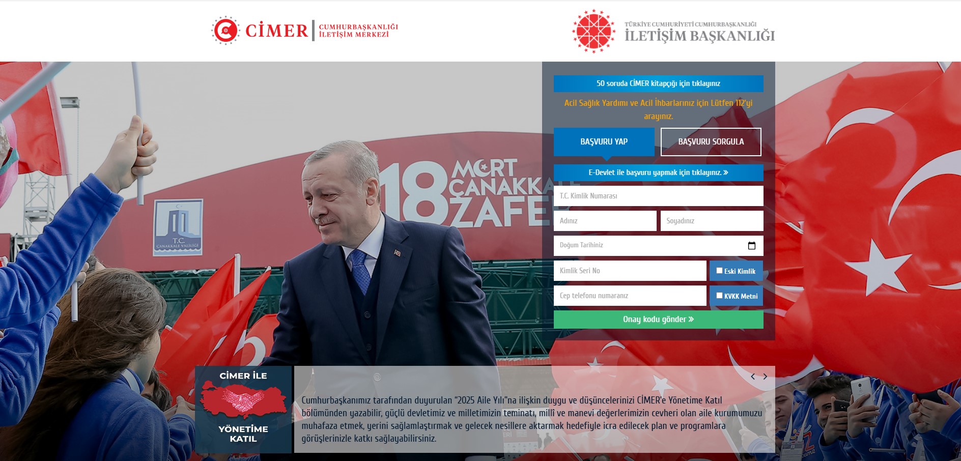 İLETİŞİM Başkanlığı'nın koordinasyonunda ilgili kamu kurumlarıyla vatandaşların talep ve şikayetlerini