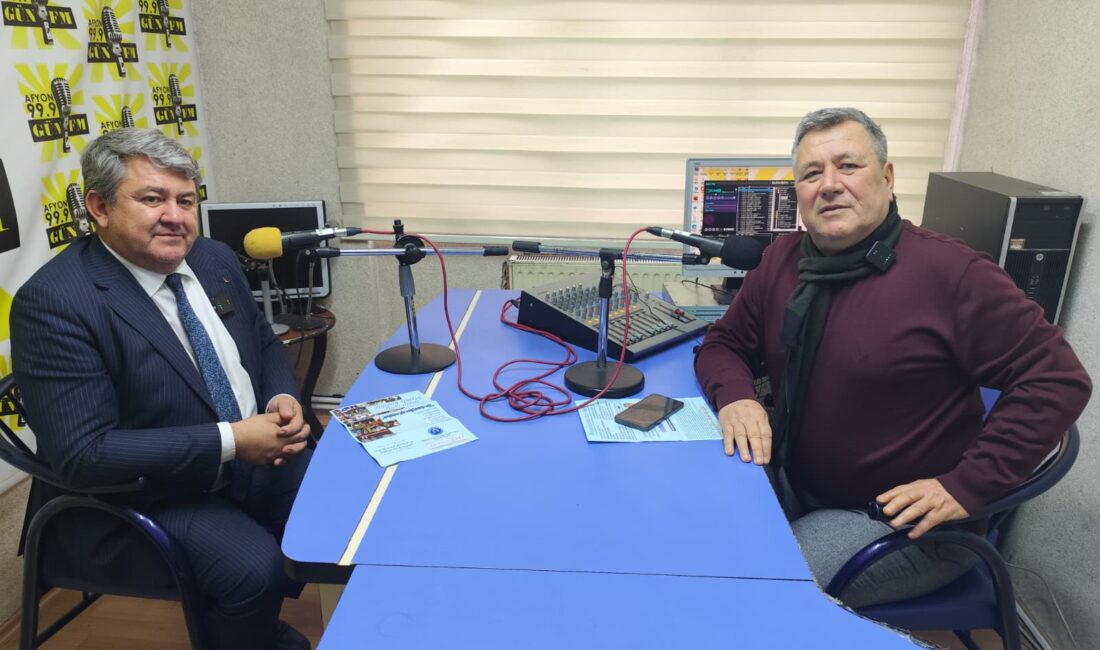 Madeni Sanatkarlar Esnaf Odası Başkan Adayı Hakan Dilek, Gün FM’de
