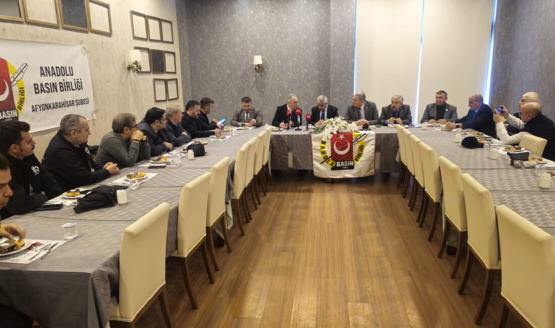 İl başkanları Afyonkarahisar için buluştu Anadolu Basın Birliği Afyonkarahisar Şube Başkanlığı tarafından hayata geçirilen buluşmalar