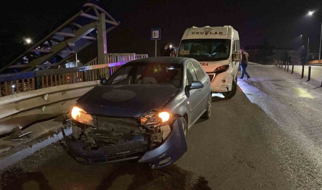 Olay, dün akşam saat 23.00 sıralarında Sümer Köprüsü üzerinde meydana