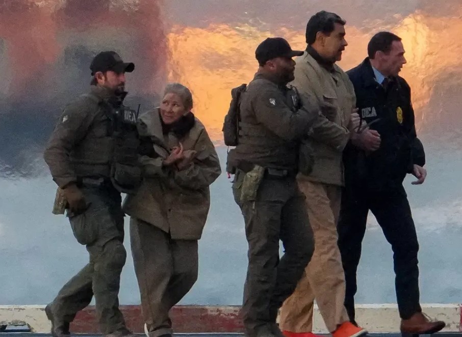 Venezuela Devlet Başkanı Nicolas Maduro ve eşi Cilia Flores, ABD