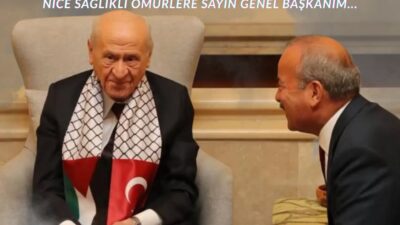 Milliyetçi Hareket Partisi Afyonkarahisar Milletvekili Mehmet Taytak, MHP Genel Başkanı