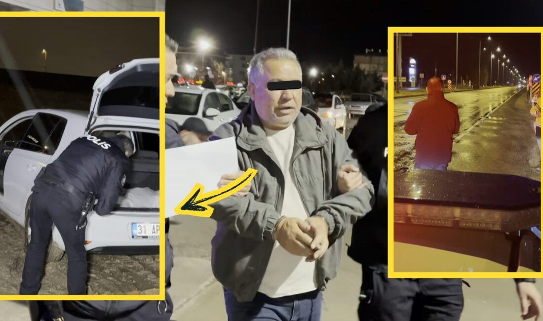 Niğde'nin Çiftlik ilçesinde sadece dikiz aynalarının kırıldığı maddi hasarlı bir