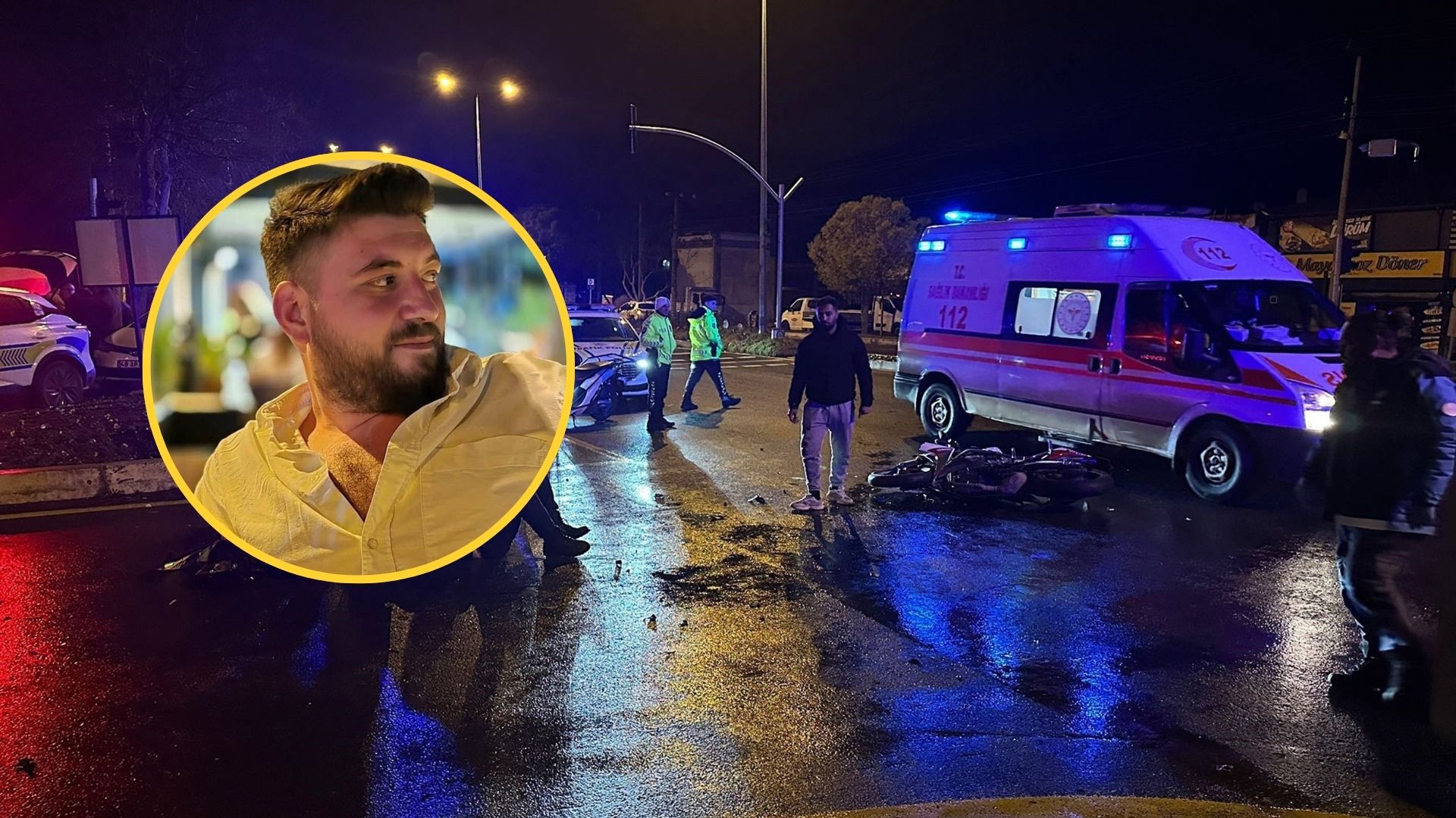 Muğla’nın Menteşe ilçesinde alkollü bir sürücünün neden olduğu feci kazadan