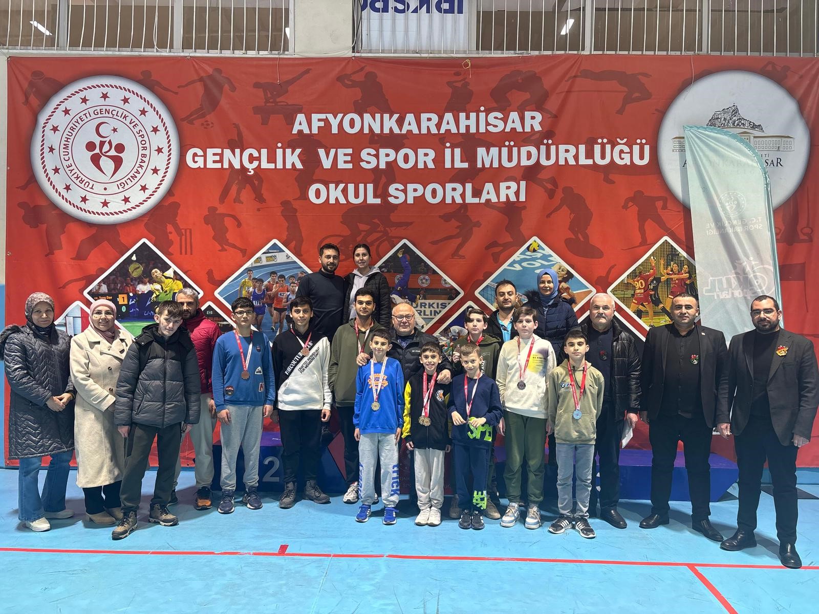 Afyonkarahisar Gençlik ve Spor İl Müdürlüğü koordinesinde düzenlenen Yarıyıl Satranç