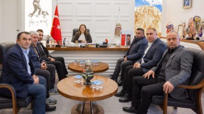 Afyonkarahisar Belediye Başkanı Burcu Köksal, belediyede gerçekleşen ziyaretler kapsamında Cumhuriyet
