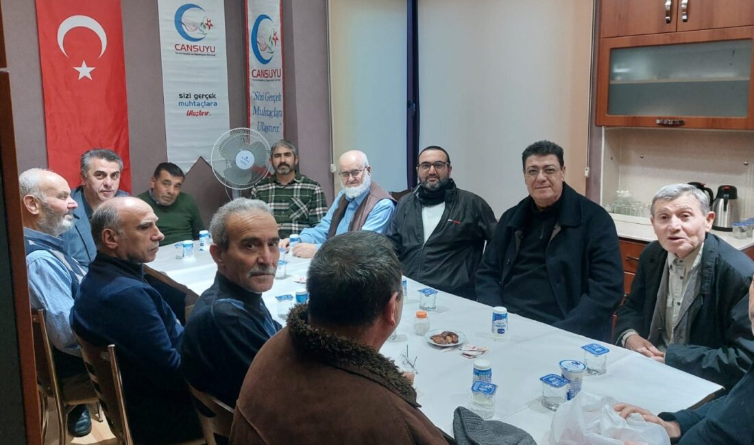 Cansuyu Yardımlaşma ve Dayanışma Derneği Yürütme Kurulu üyeleri, Ramazan ayında