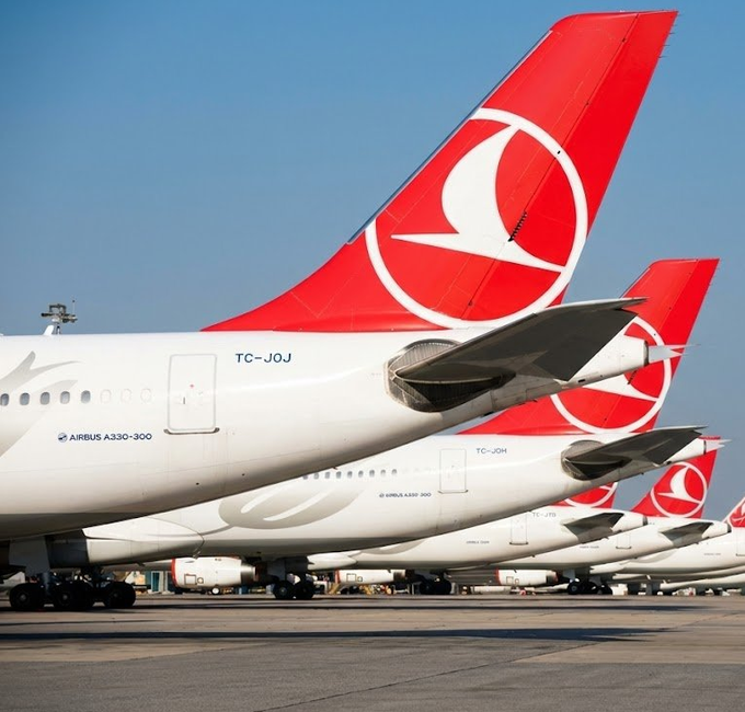 Türk Hava Yolları; Lübnan, Suriye, Irak, İran, Ürdün, Katar, Kuveyt,
