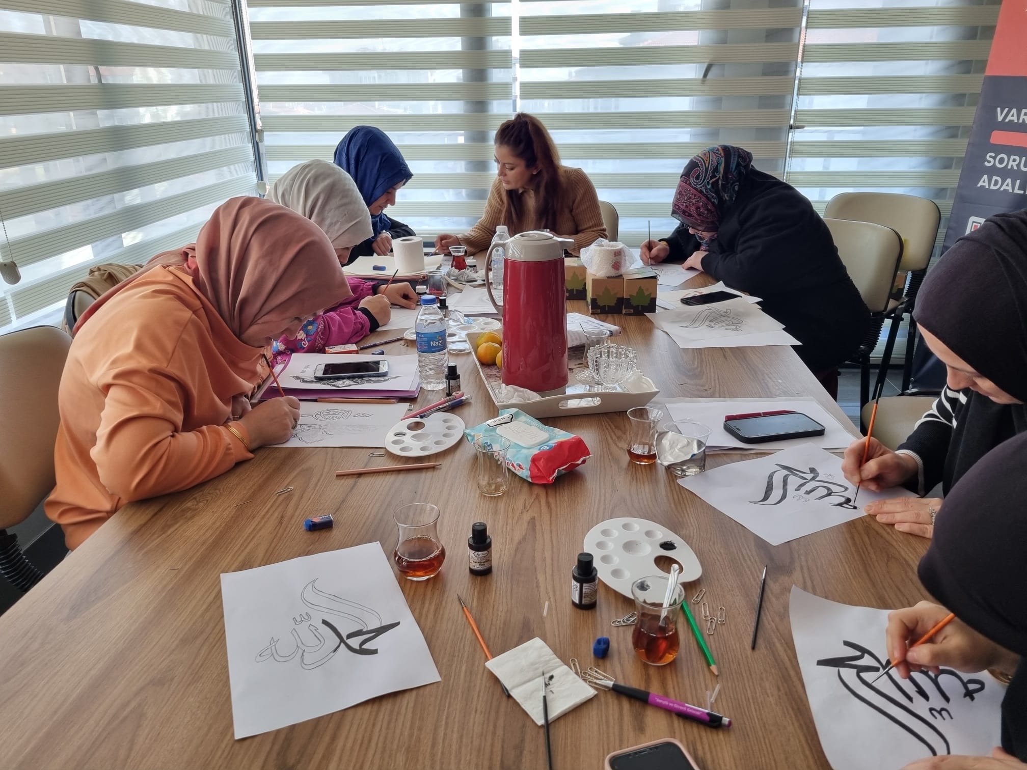 Kadın ve Demokrasi Vakfı (KADEM) Afyonkarahisar İl Temsilciliği, düzenlediği kurs