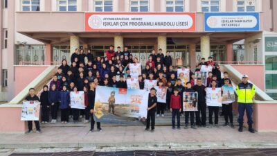 Afyonkarahisar İl Jandarma Komutanlığı tarafından, trafik bilincinin artırılması ve güvenli