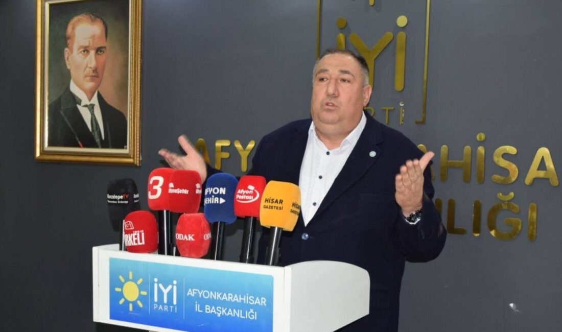 İYİ Parti Afyonkarahisar İl Başkanı Muhammet Mısırlıoğlu, Ramazan ayı nedeniyle