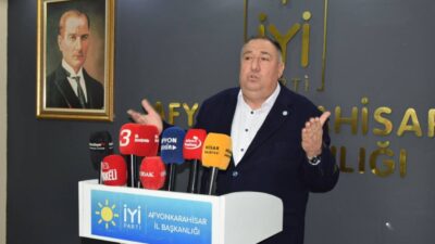 İYİ Parti Afyonkarahisar İl Başkanı Muhammet Mısırlıoğlu, Ramazan ayı nedeniyle