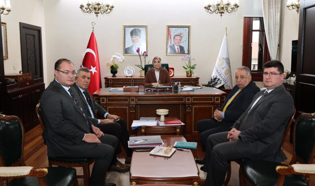Vali Doç. Dr. Kübra Güran Yiğitbaşı başkanlığında düzenlenen toplantıya vali