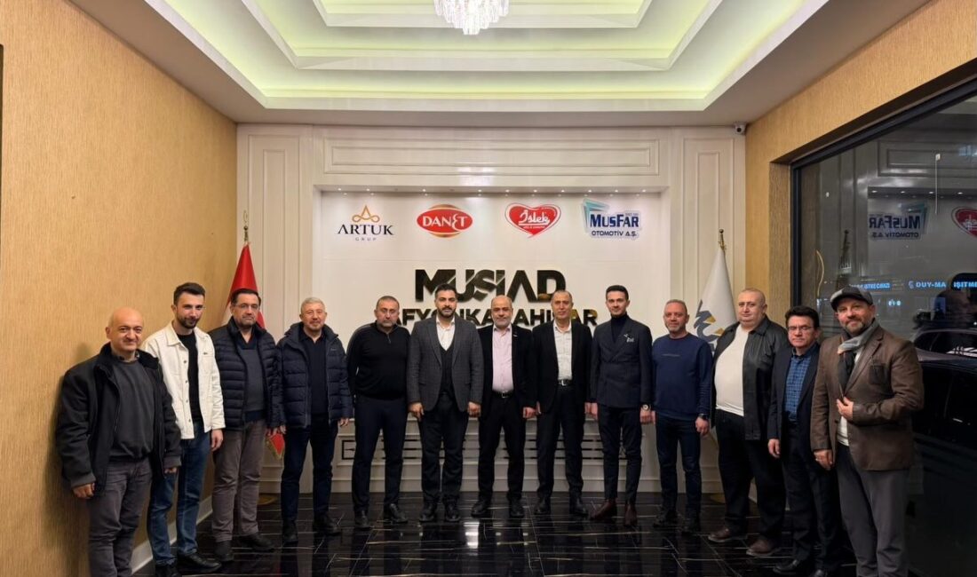 MÜSİAD Afyonkarahisar Şubesi, haftalık olağan yönetim kurulu toplantısında şehrin sağlık
