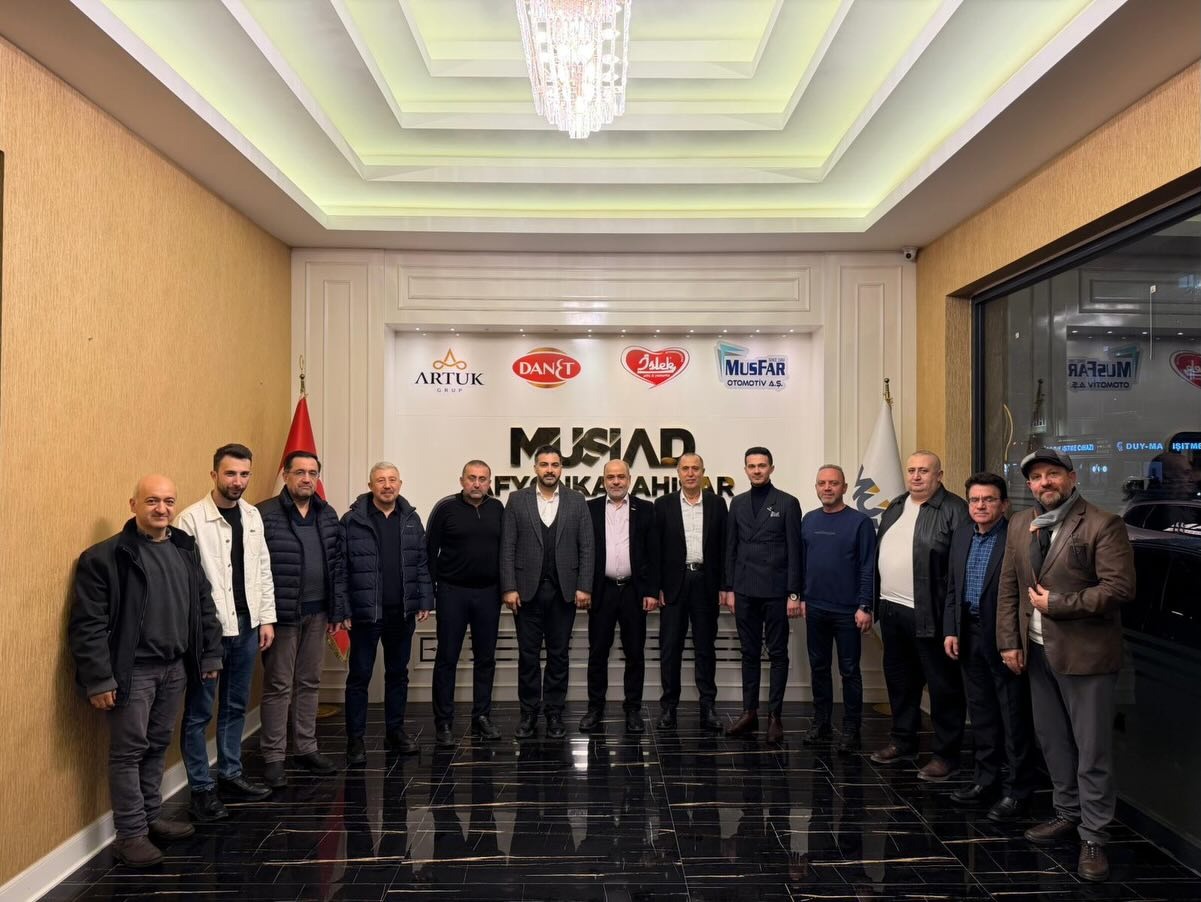 MÜSİAD Afyonkarahisar Şubesi, haftalık olağan yönetim kurulu toplantısında şehrin sağlık