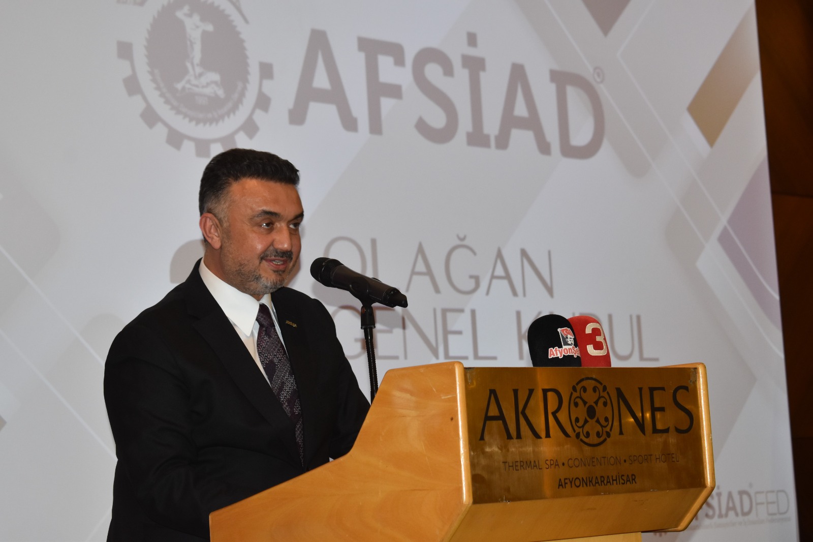 Afyonkarahisar Sanayicileri ve İş İnsanları Derneği (AFSİAD) Başkanı Kadir Sayın,